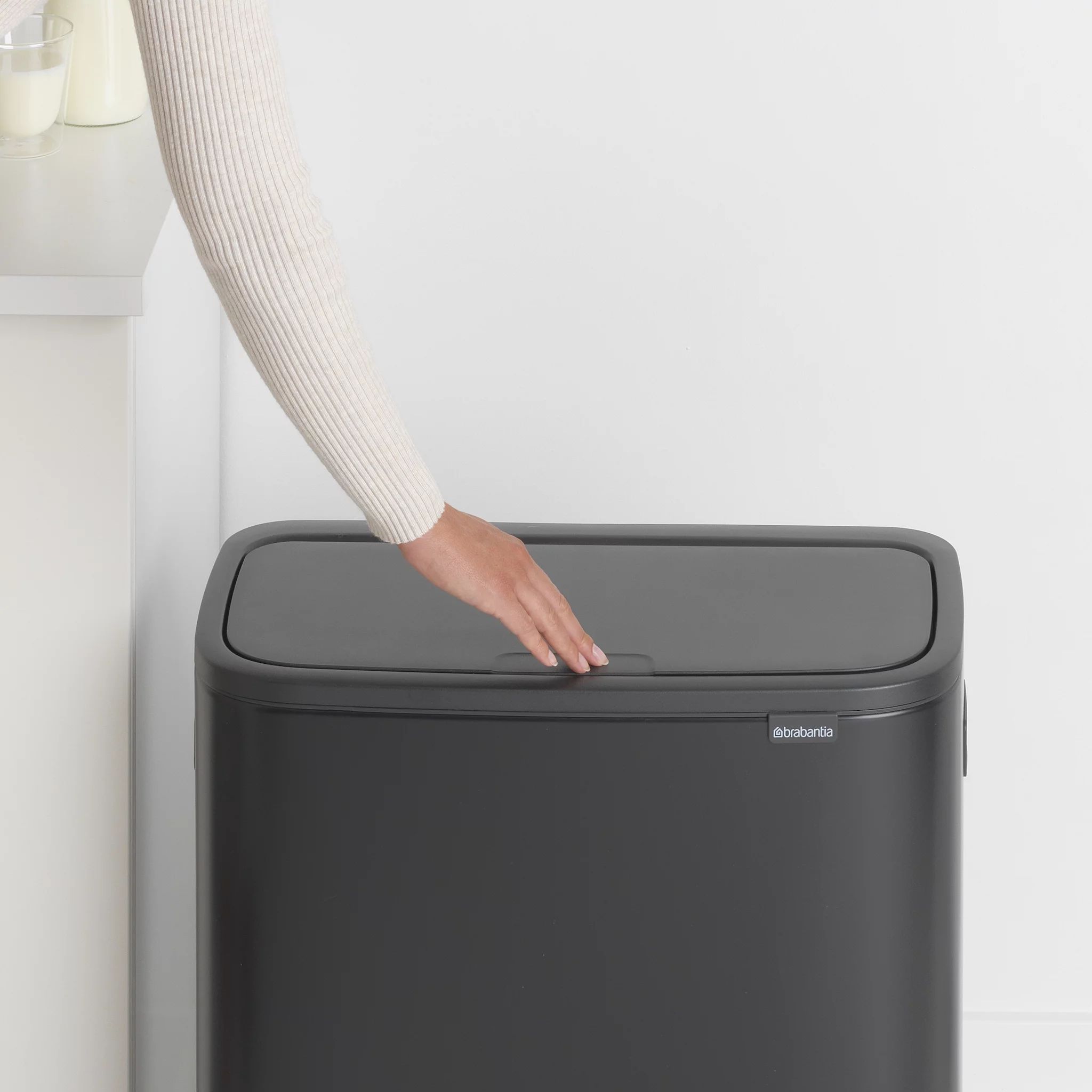 Brabantia Bo Touch Bin 2 x 30L mit 2 Kunststoffeinsätzen