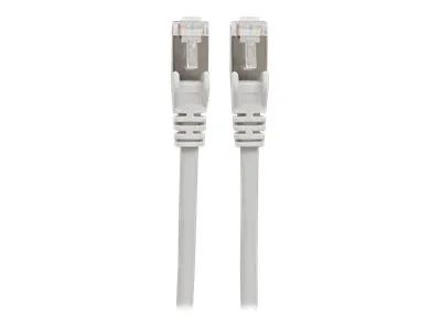 Intellinet Network Patch Cable, Cat6A, 2m, Grey, Copper, S/FTP, LSOH / LSZH, PVC, RJ45, Gold Plated Contacts, Snagless, Booted, Polybag - Patch-Kabel - RJ-45 (M)