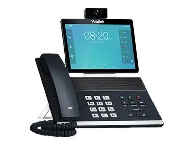Yealink VP59 - IP-Videotelefon - mit Digitalkamera, Bluetooth-Schnittstelle mit Rufnummernanzeige - IEEE 802.11a/b/g/n/ac (Wi-Fi)