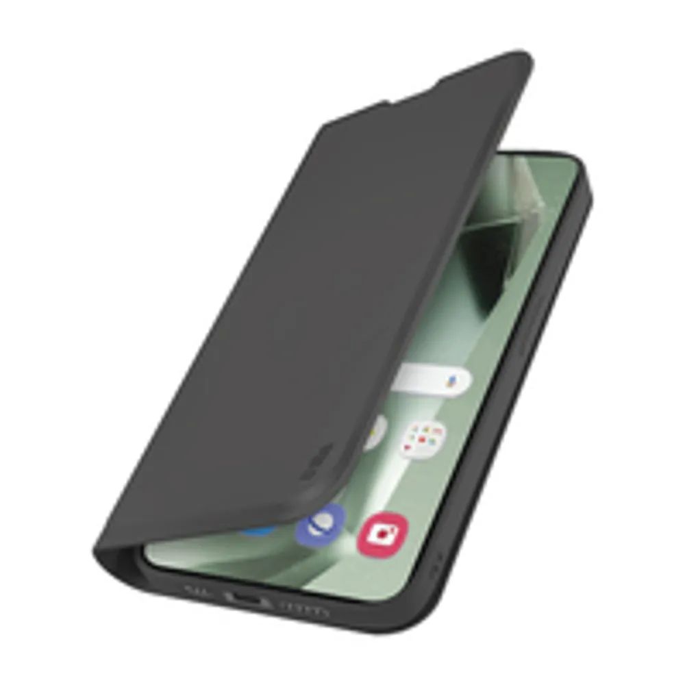 SBS Wallet Stand Galaxy S24 FE schwarz TEWALSAS24FEK