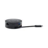 Dell Mobile Adapter DA300 - Kabelgebunden - USB 3.2 Gen 2 (3.1 Gen 2) Type-C - 10,100,1000 Mbit/s - Schwarz - 3840 x 2160 Pixel - Dell