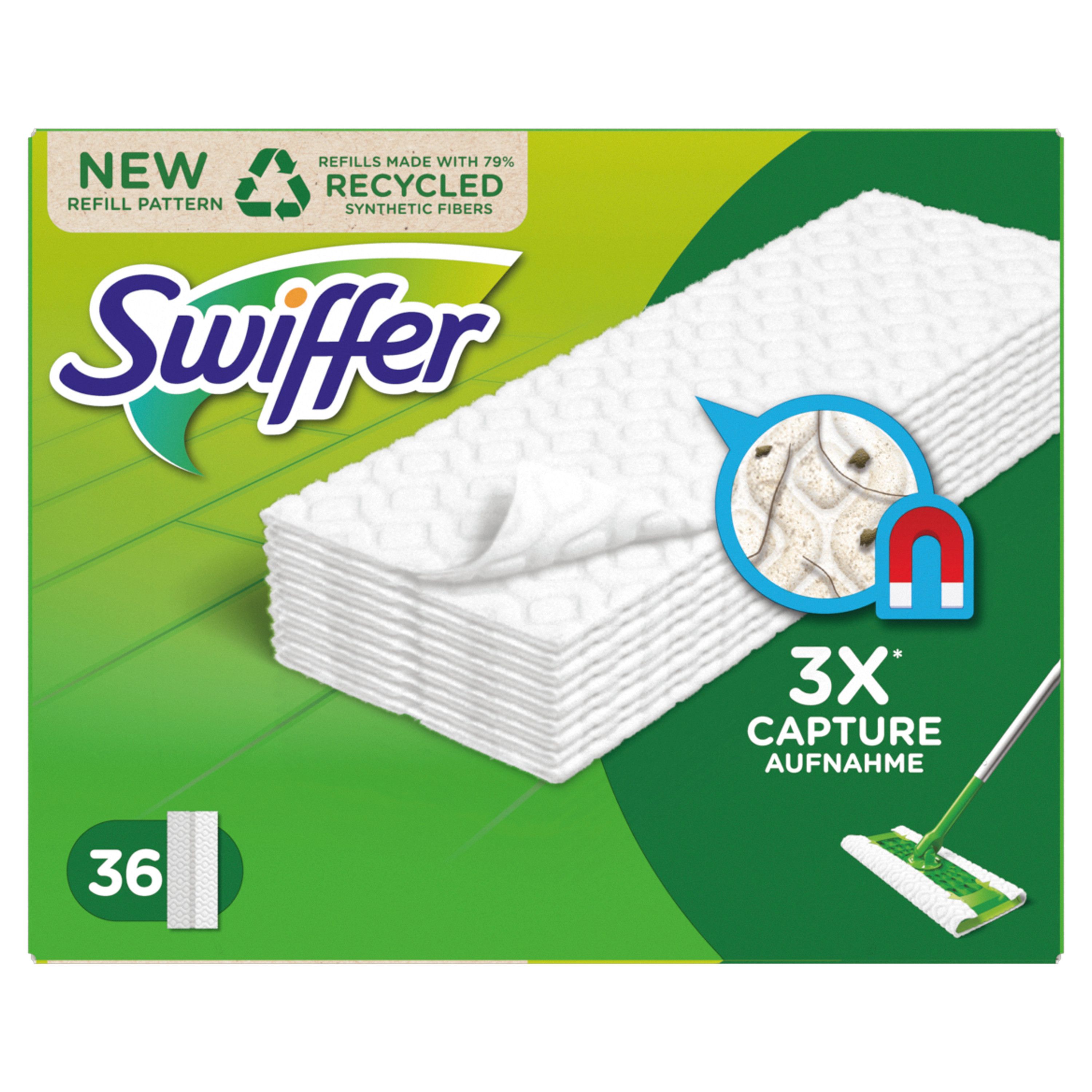 Swiffer Trocken Wischtücher Nachfüllpackung 36er mit Duft