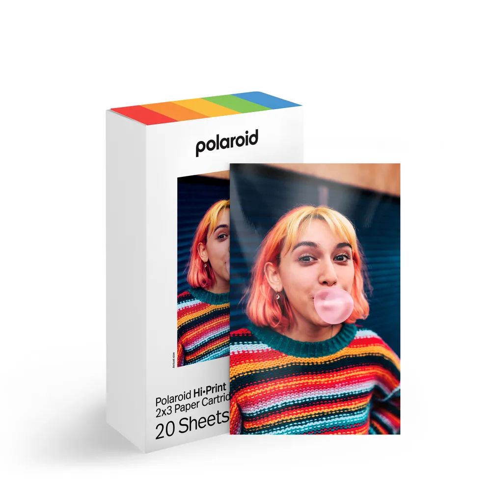 Polaroid HI-PRINT 2x3 PAPIER 20 BLATT Gen2