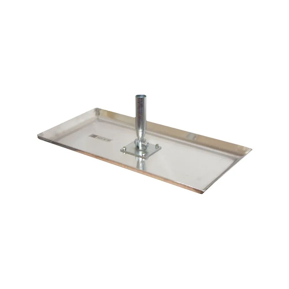 KRENHOF Alu-Betonschieber mit Gelenk-Stielhalterung 630 mm