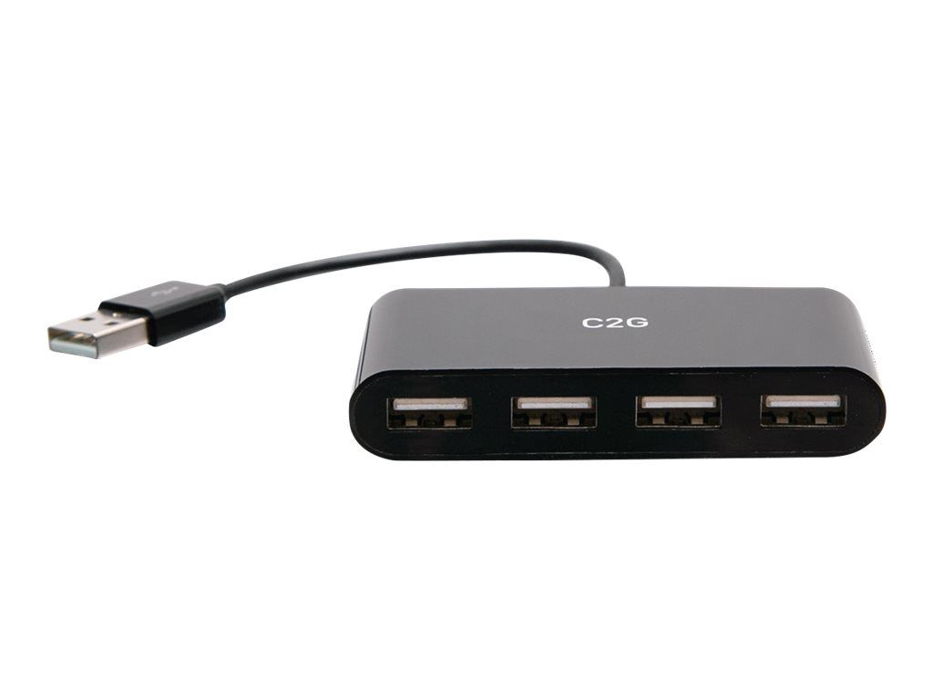 C2G 4-Port USB Hub - USB 2.0 Hub - USB Multiport Hub