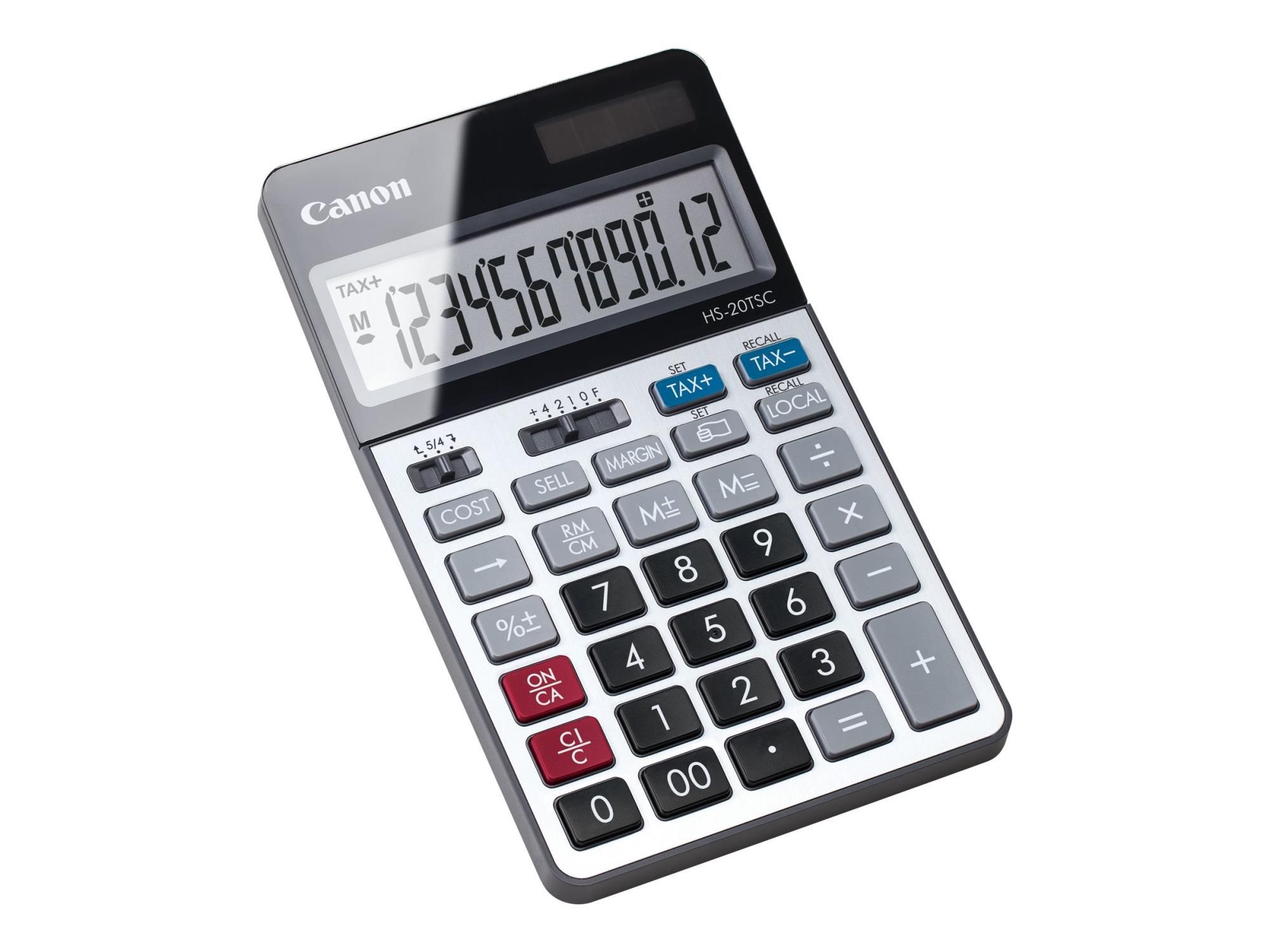 Canon HS-20TSC - Desktop-Taschenrechner - 12 Stellen
