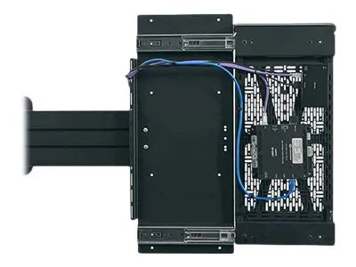 Chief Proximity Component Storage Slide-Lock Panel For AV Systems - Black - Montagekomponente (Hebel für Sicherungsblech, Komponentenaufbewahrung mit Slide-Lock Panel)
