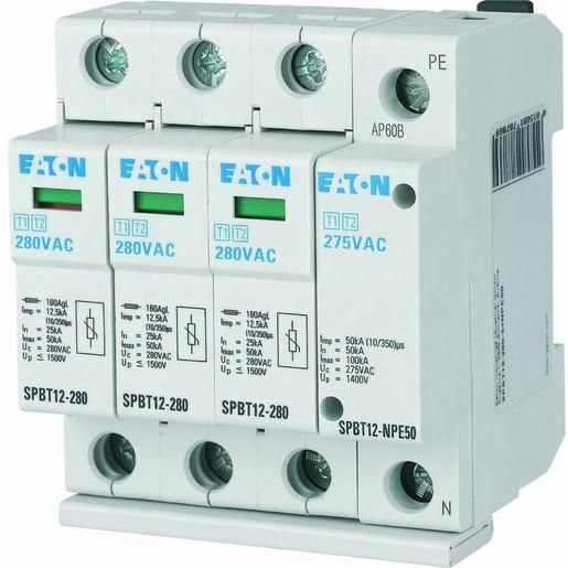 Eaton ÜBERSPANNUNGSABLEITER / EATON SPBT12-280-3+NPE50 184750