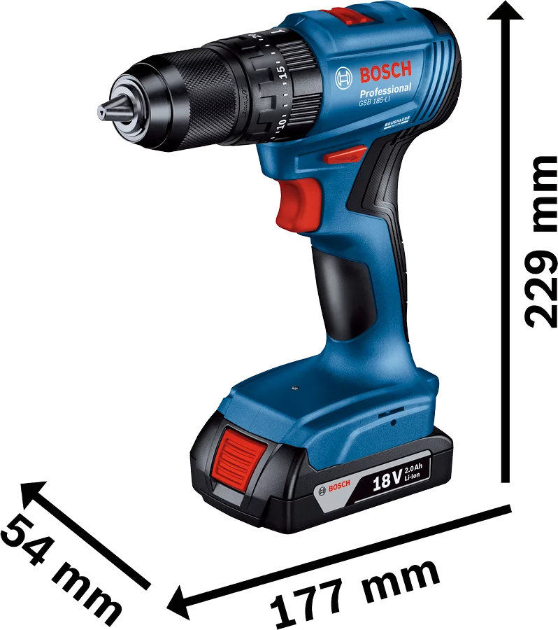 Bosch GSB 18V-45 Professional - Bohrhammer/Treiber