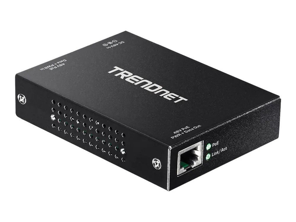 TRENDnet TPE-E100 - Repeater - 1GbE - 10Base-T, 100Base-TX, 1000Base-T
