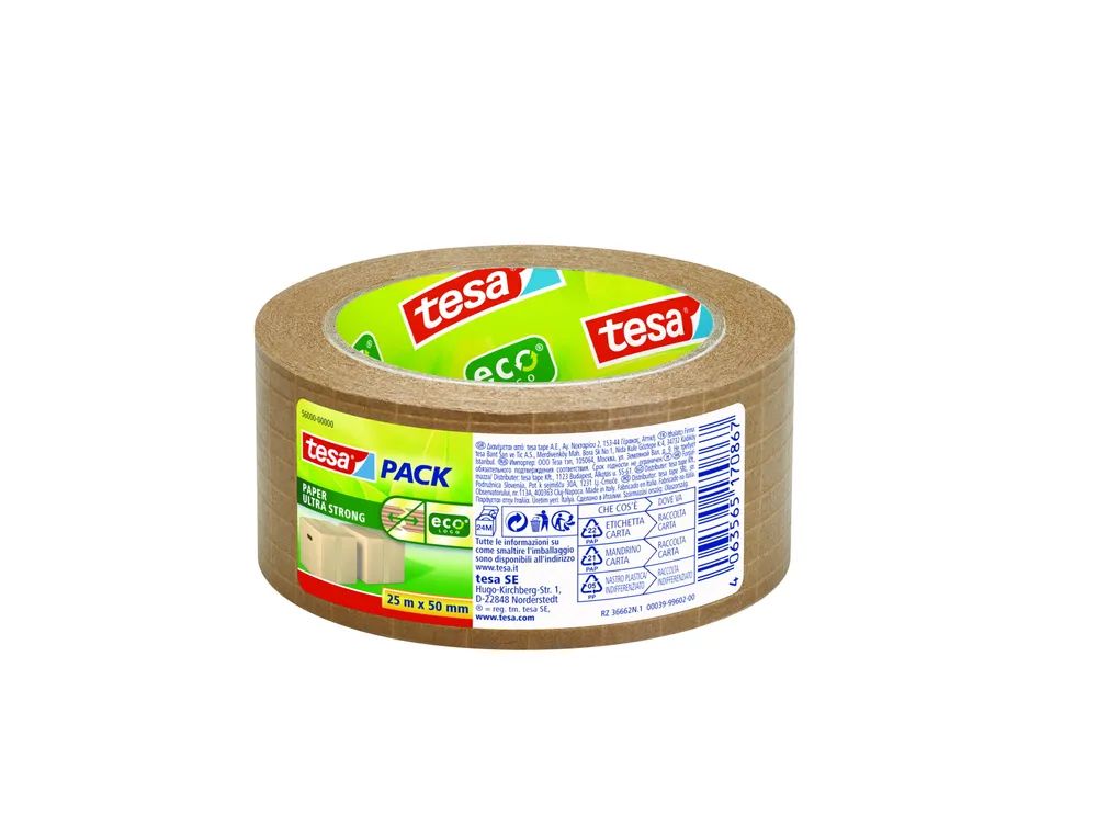 Tesa Packband braun 50mmx25m ECO Ultra strong Kraftpapier