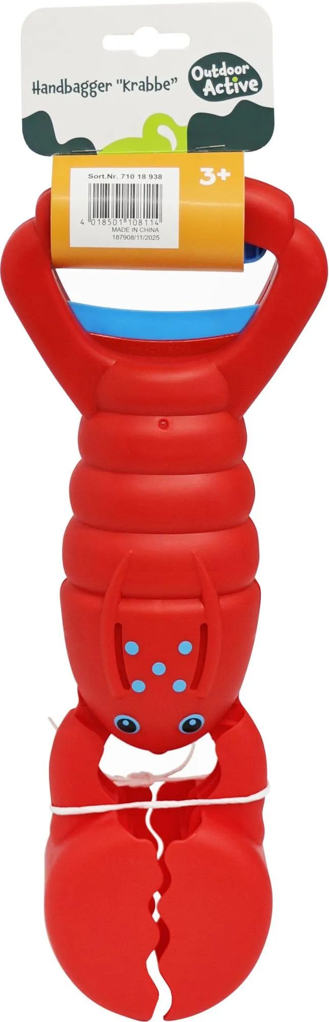 VEDES Großhandel GmbH - Ware OA Handbagger ''Krabbe'', 3-f.sort.