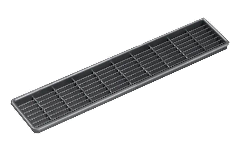Froli Lüftungsgitter silber 255 x 55 mm
