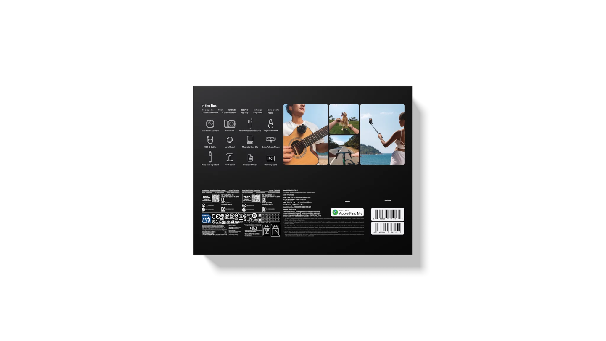 Insta360 Go Ultra Creator Bundle Schwarz