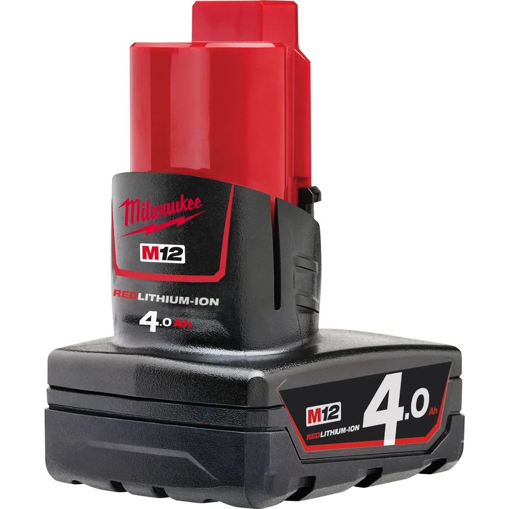 MILWAUKEE Akku / Ersatzakku M12 B4 12 Volt / 4,0 Ah Red Li-Ion