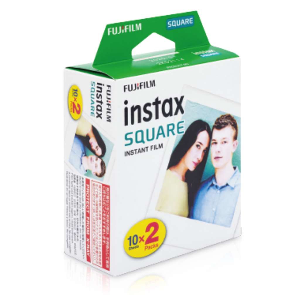 Fujifilm Instax Square Film, 20 Aufnahmen