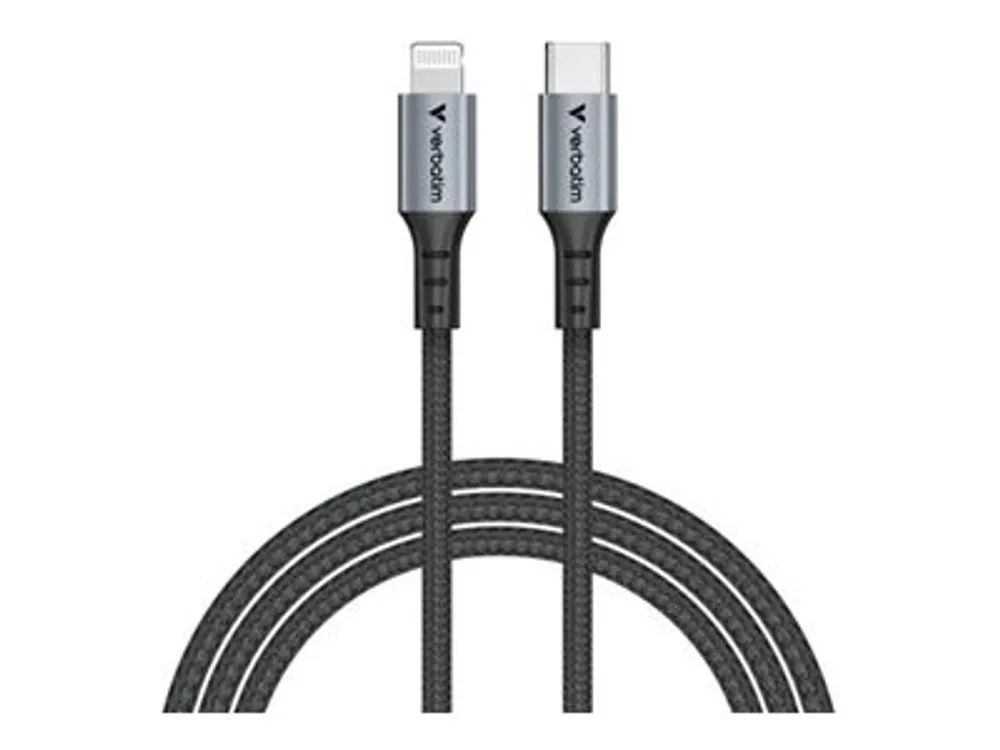 Verbatim Lightning-Kabel - 24 pin USB-C männlich zu Lightning männlich