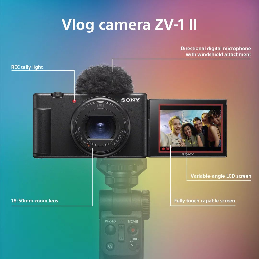 Sony ZV-1M2 - Digitalkamera - Kompaktkamera - 20.1 MPix
