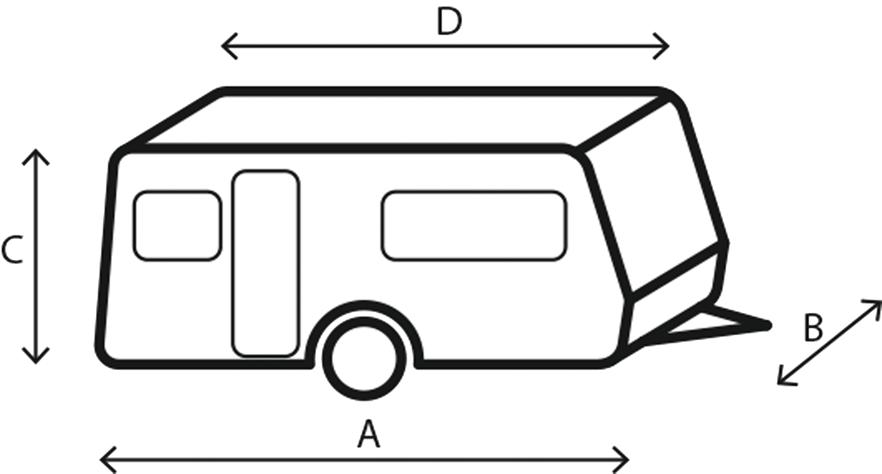 Brunner Schutzhülle Caravan 450 - 500 cm