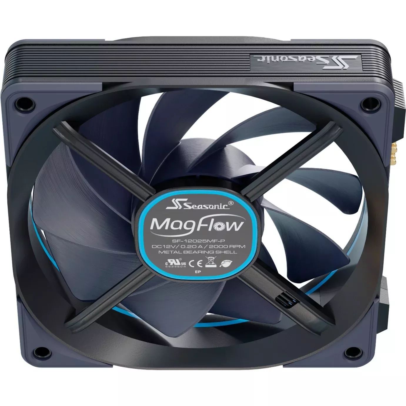 Seasonic MagFlow 1225 PWM - Gehäuselüfter - 120