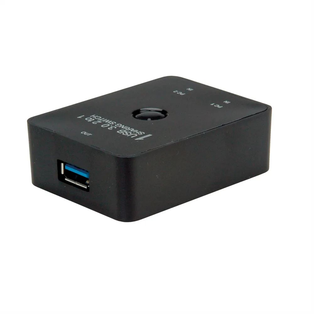 VALUE Manueller USB 3.2 Gen 1 Switch, 2 Ports