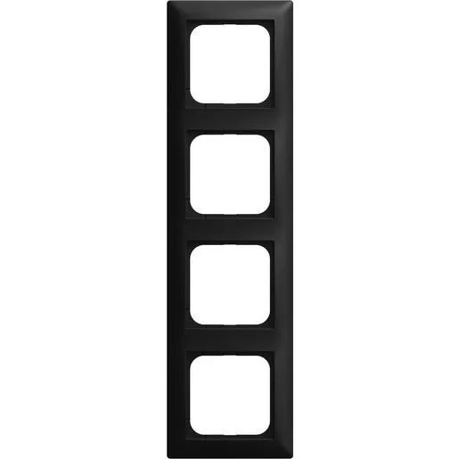 Busch-Jaeger RAHMEN 4-F SW-MATT / BUSCH 1724-915 2CKA001725A1571