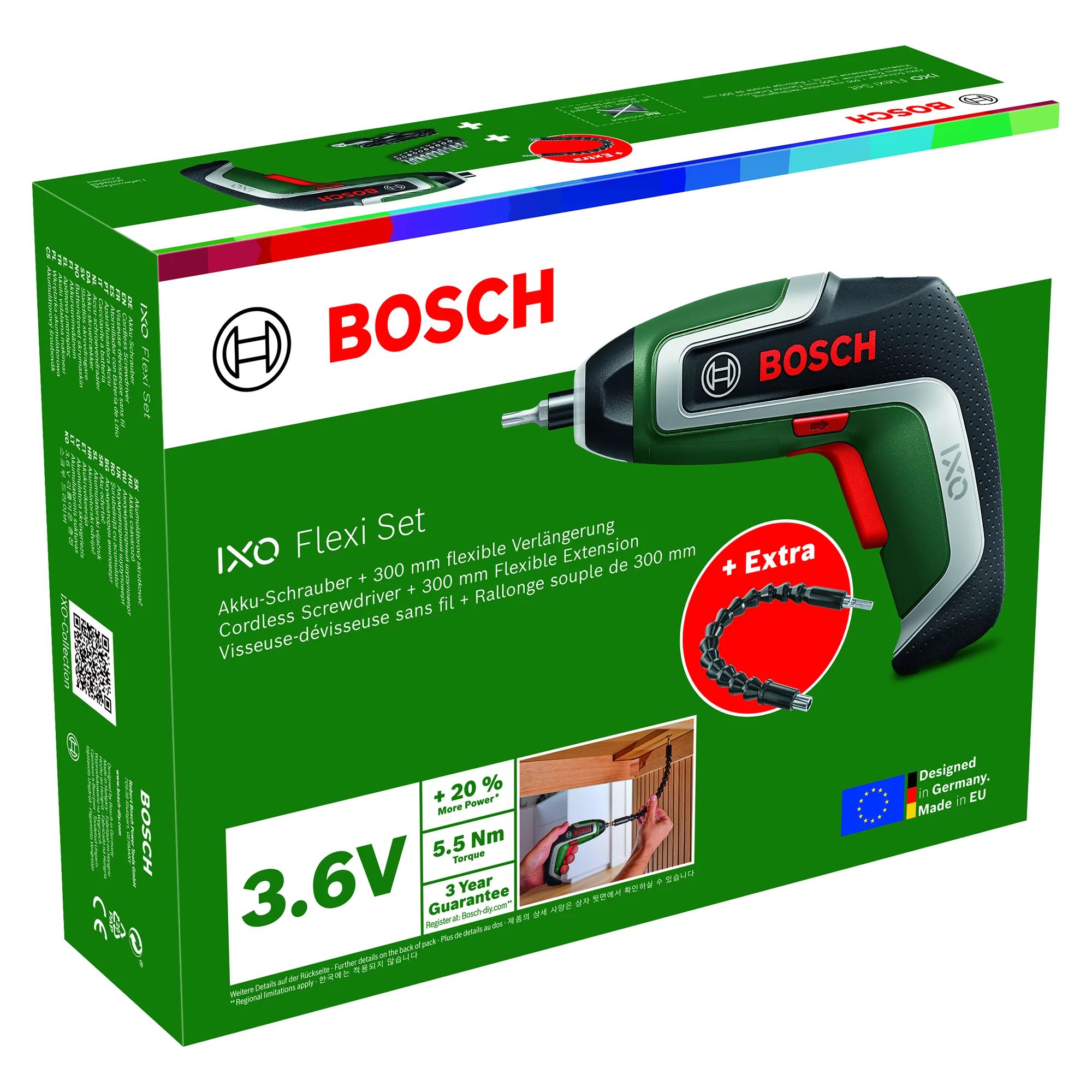Bosch IXO 7 Flexi-Set 06039E000A
