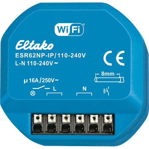 Eltako STROMSTOß-SCHALTRELAIS IP / ELTAKO ESR62NP-IP/110-240V 30062001