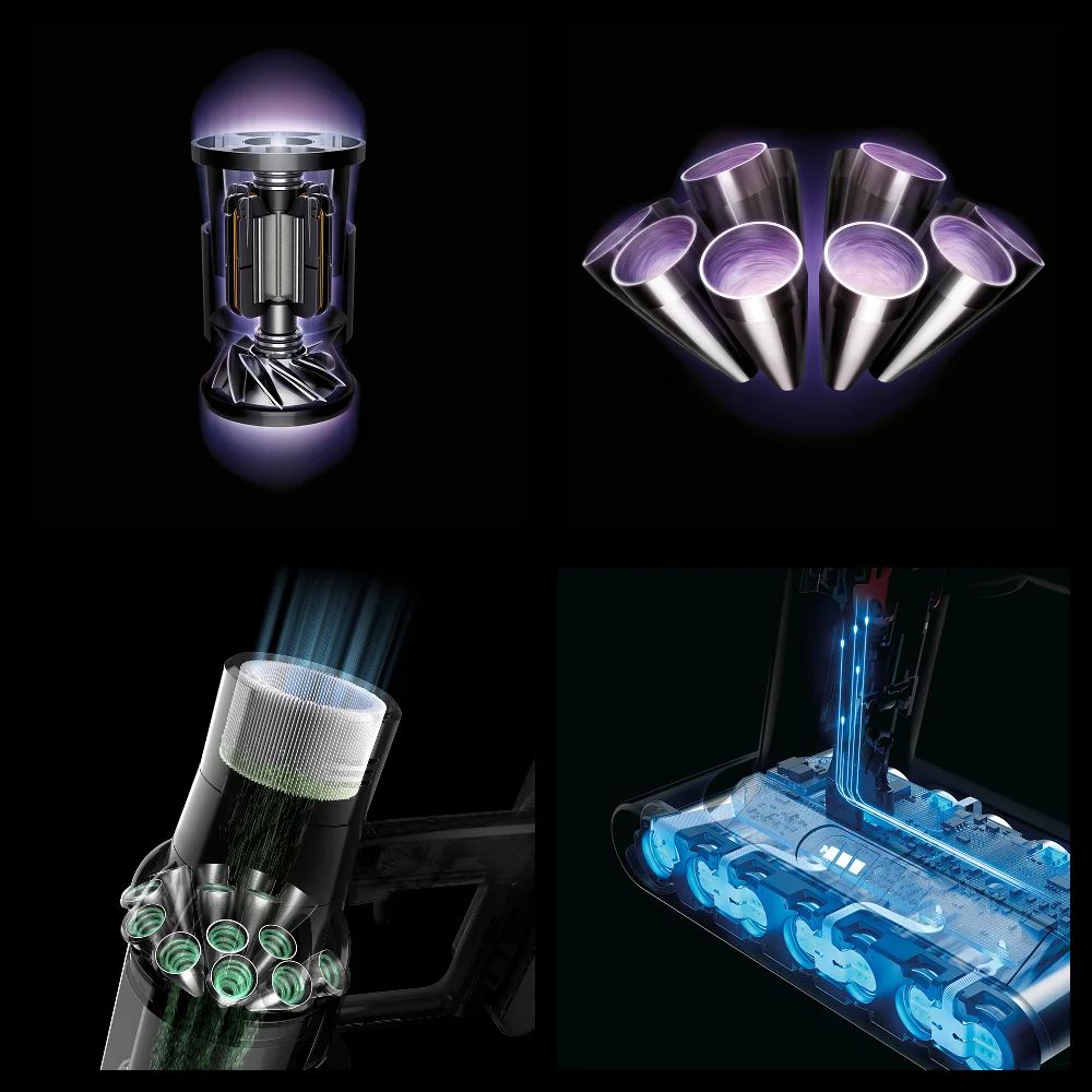 Dyson Cyclone V10 Submarine, Nickel / Kupfer