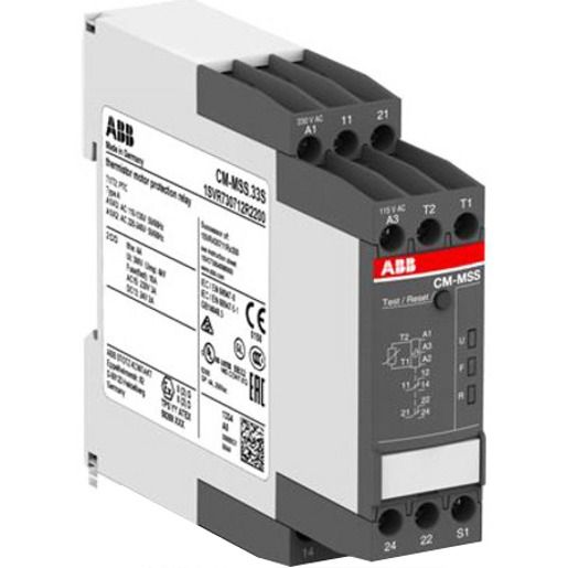 ABB THERMISTOR-MOTORSCHUTZRELAIS / ABB CM-MSS.12S 1SVR730700R0100