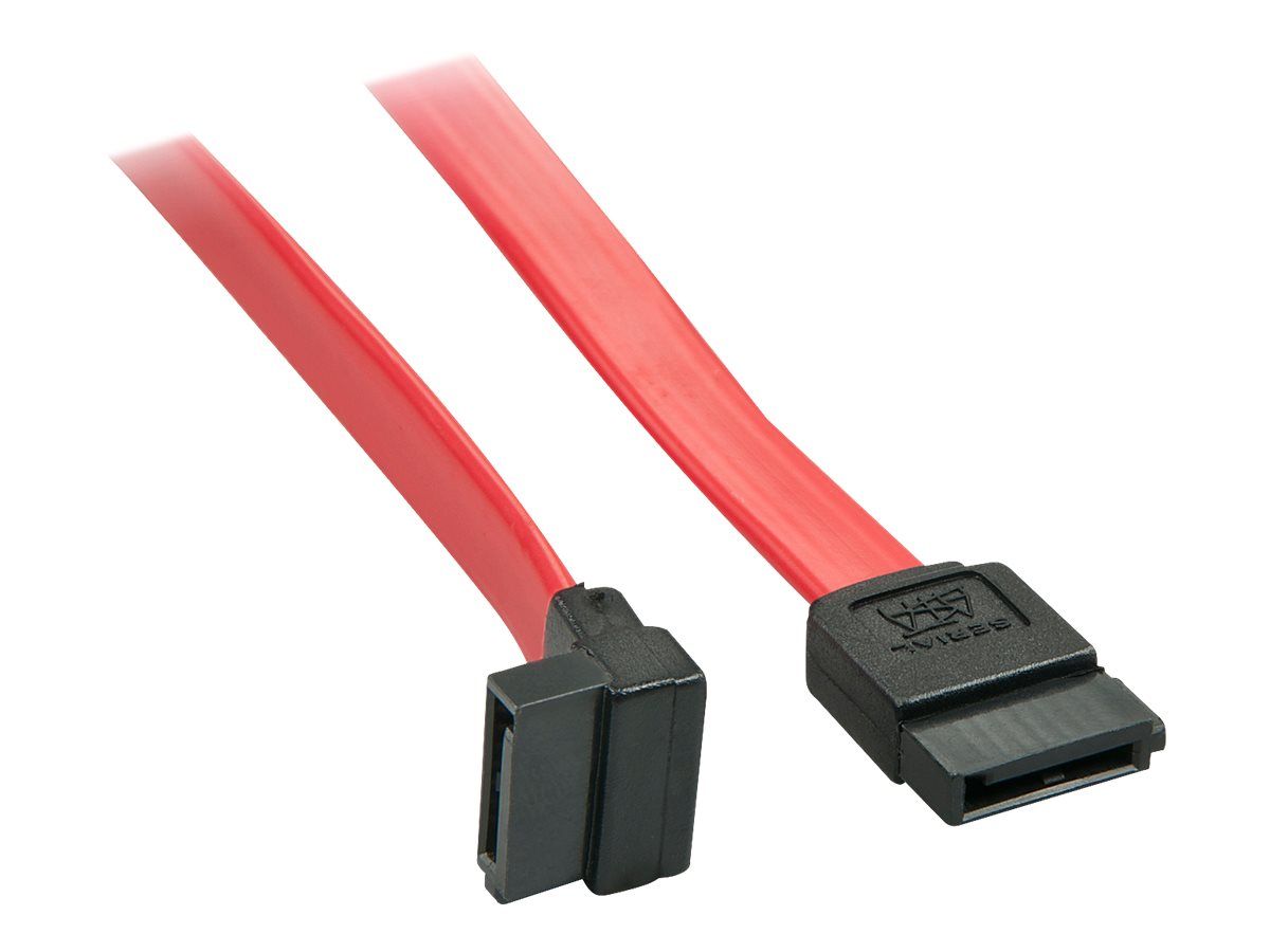 Lindy SATA-Kabel - Serial ATA 150/300/600 - SATA bis SATA gewinkelt