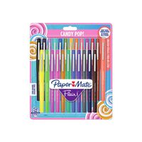 Paper Mate FLAIR Candy Pop - Filzstift - verschiedene Farben - wasserbasierte Tinte - 1 mm - Mittel (Packung mit 24)
