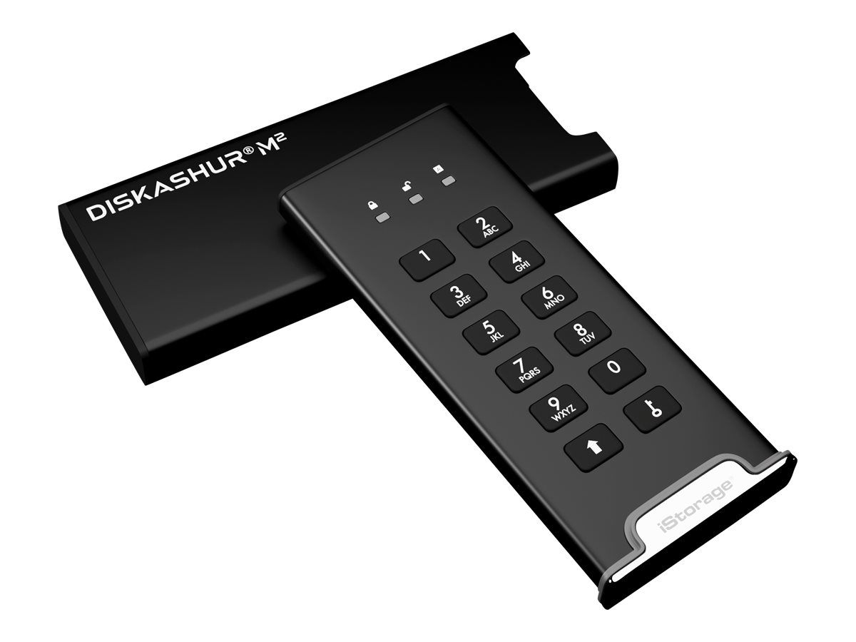 iStorage diskAshur M² - 2 TB SSD - extern (tragbar)
