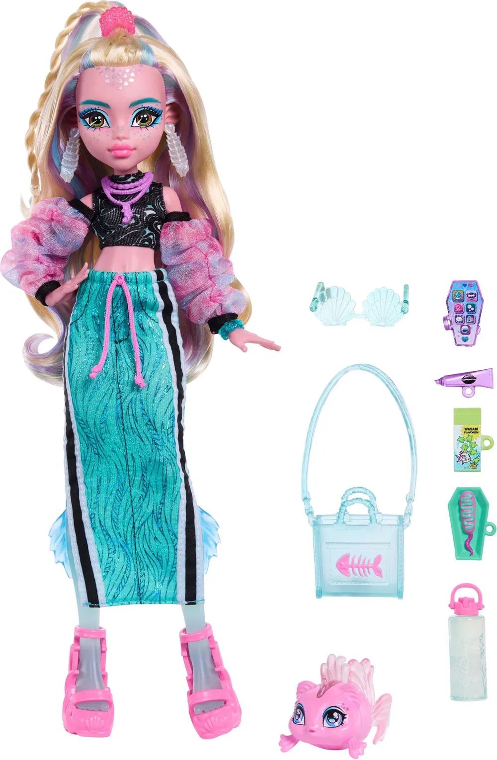 Mattel GmbH MH Lagoona Puppe Refresh 2