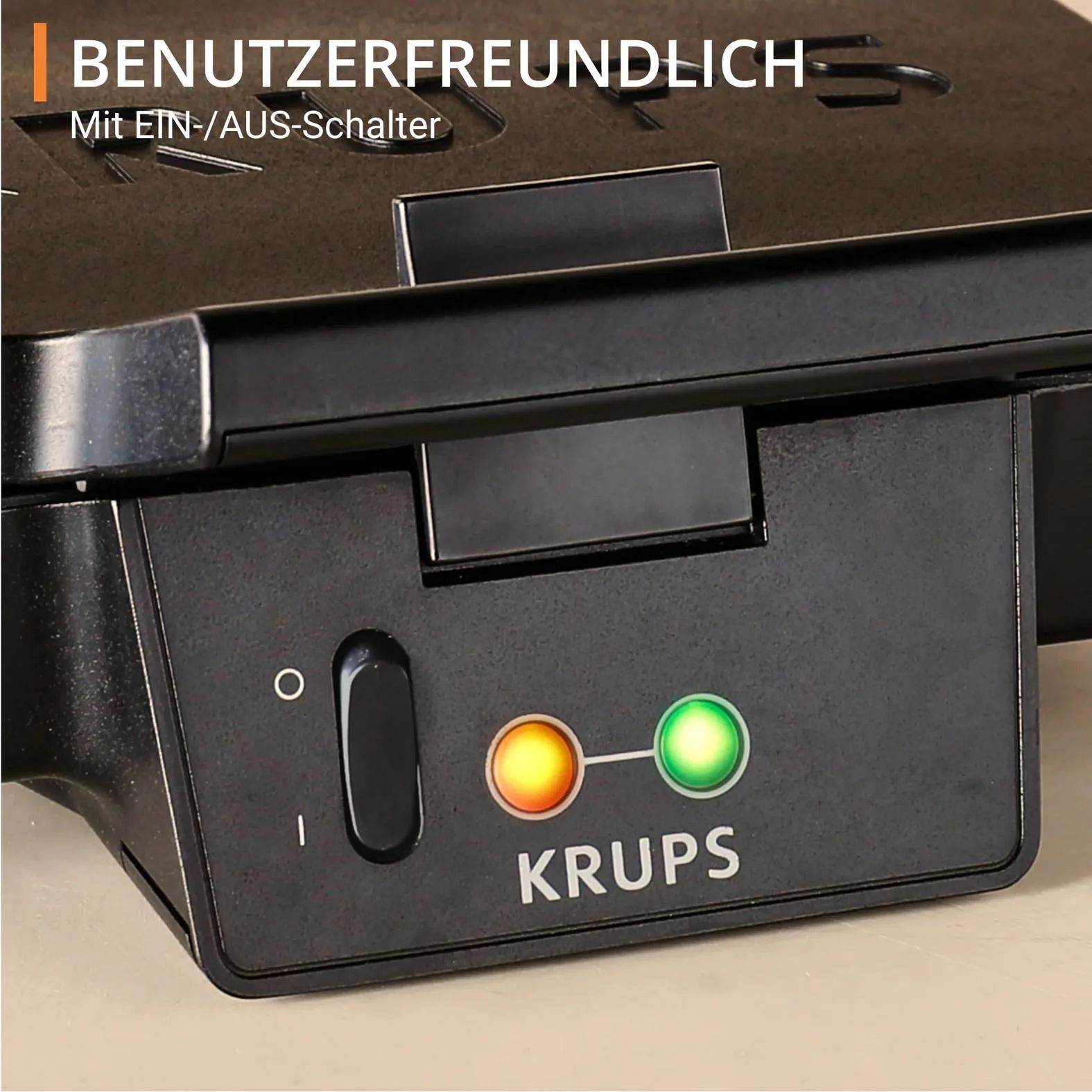 Krups Sandwichmaker FDK462 - Schwarz