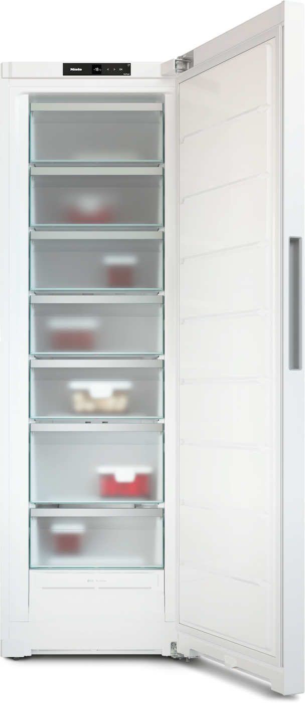 Miele FN 4372 D-1 ws Freistehender Gefrierschrank