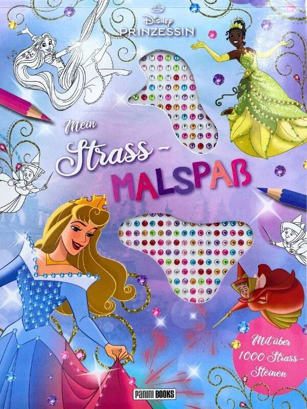 Panini Verlags GmbH Disney Prinzessin: Mein Strass-Malbuch