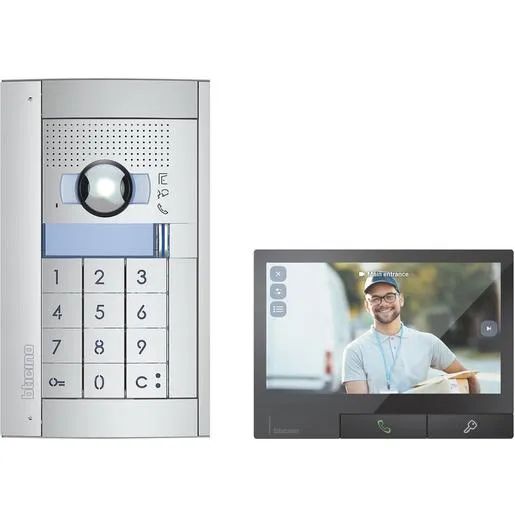 Bticino VIDEOS. TÜRST+CODEL+CLASSE300X / BTICIN CODE + C300X DARK 363543