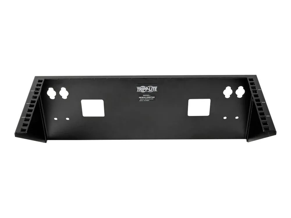 Eaton Tripp Lite Series Wallmount Rack 4U Vertical Rack Bracket 175lb Capacity - Halterung - geeignet für Wandmontage - Schwarz - 4U - 48.3 cm (19")