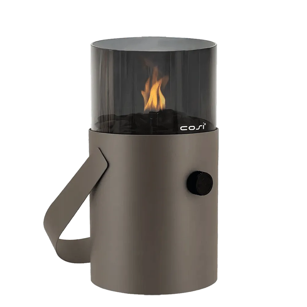 Cosi Gaslaterne Cosicoop hellbraun smoked