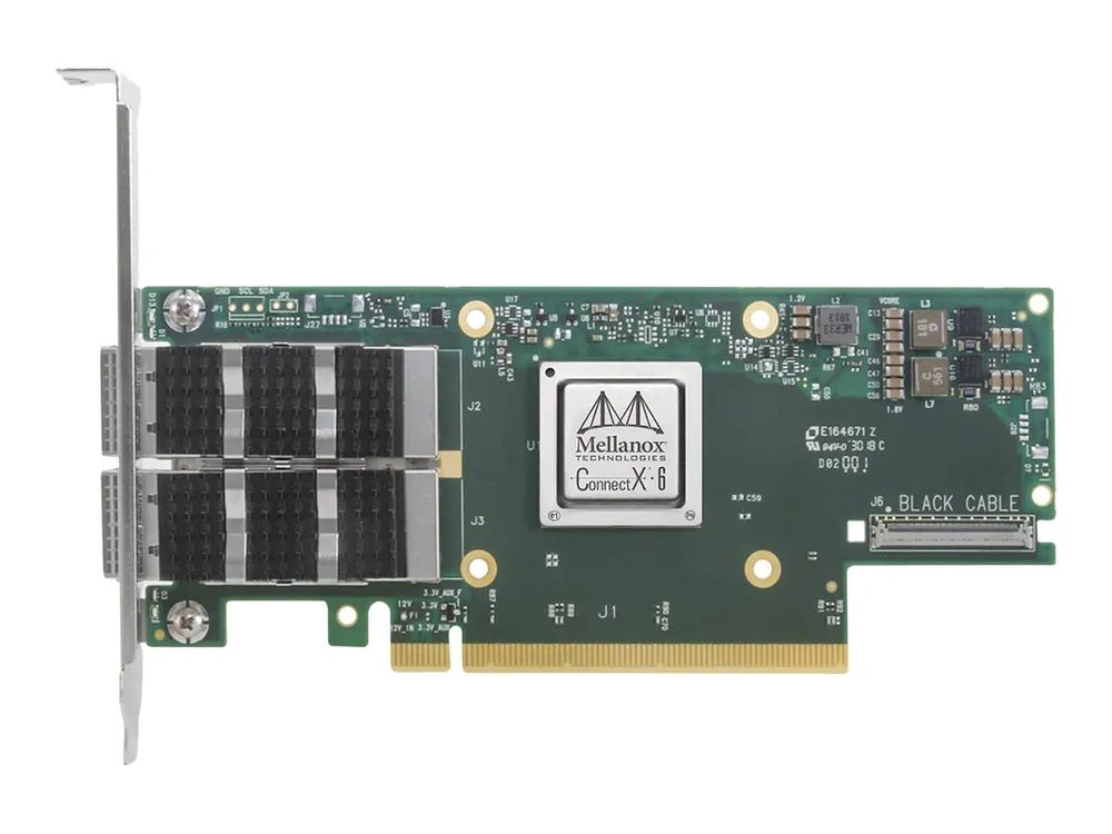 Mellanox NVIDIA ConnectX-6 VPI MCX653106A-ECAT - Single