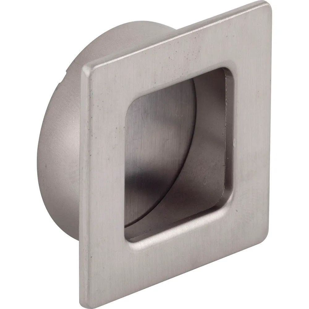 Estamp Muschelgriff Annea Breite 39 mm, Einlass ø 35 mm, ZN Edelstahl Effekt