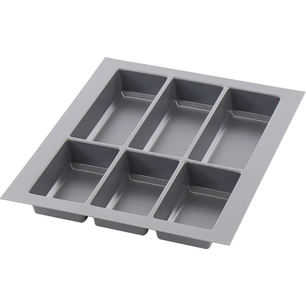 AGOFORM Besteckeinsatz Classico 500/45 Kunststoff Schiefergrau