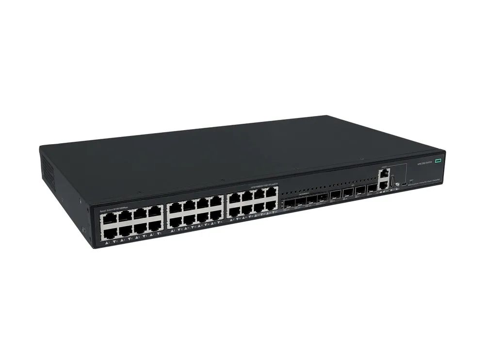 HPE Networking Comware 5150L 24p 10M/100M/1G PoE+ 4p SFP 1G Combo 4p SFP+ 1G/10G 405W - Switch - L3 Lite - managed - 24 x 10/100/1000Base-T (PoE+)