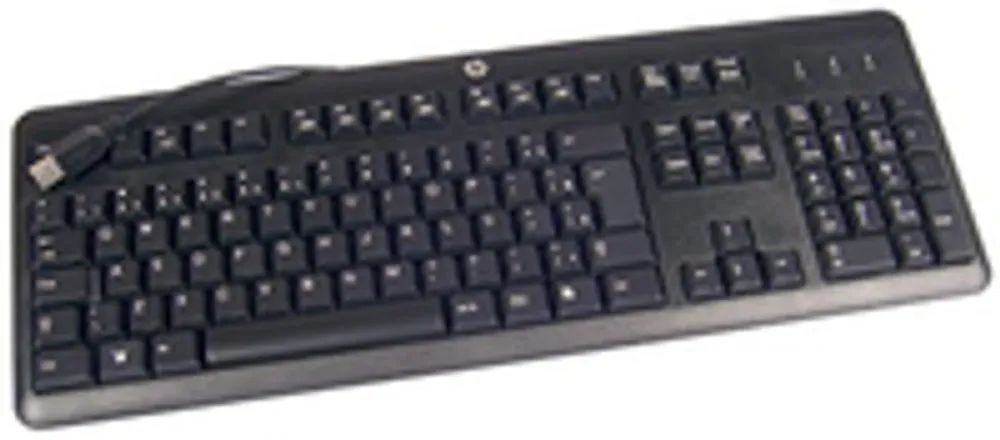 HP 672647-043 - Volle Größe (100%) - Kabelgebunden - USB - Membran Key Switch - QWERTZ - Schwarz