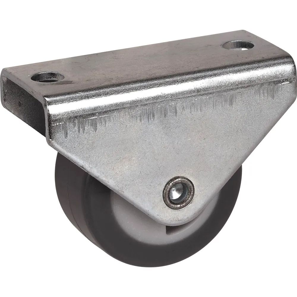 DÖRNER + HELMER Bockrolle TPE-Lauffläche 30 mm 35 kg Platte