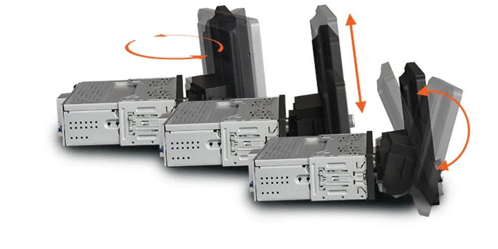 XZENT X-127 1-DIN Infotainer