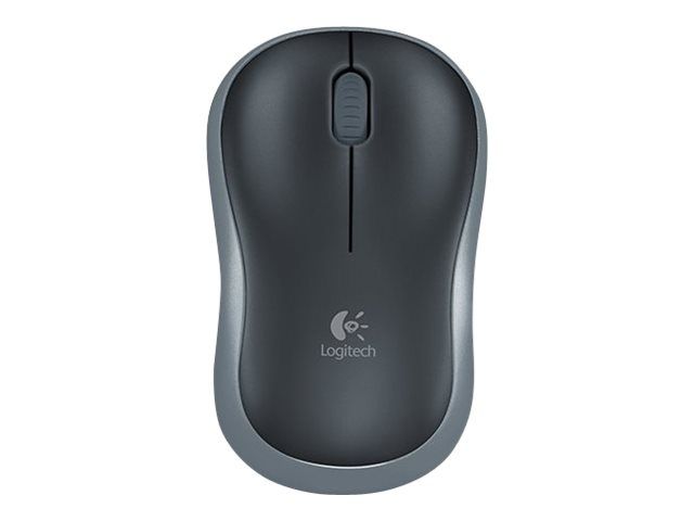 Logitech M185 - Maus - optisch - kabellos - 2.4 GHz - kabelloser Empfänger (USB)