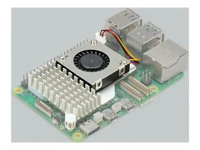 Raspberry Pi Pi 5 Zubehör - Active Cooler Lüfter für 5