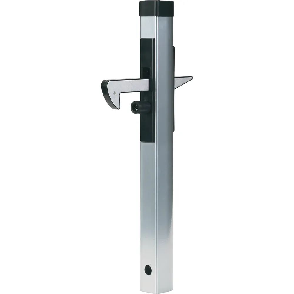 Locinox Torfeststeller IGC, Profil 500x57x42 mm, Höhenverst. 40mm, Aluminium silber
